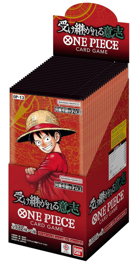 One Piece TCG - Carrying on his Will OP13 Booster box